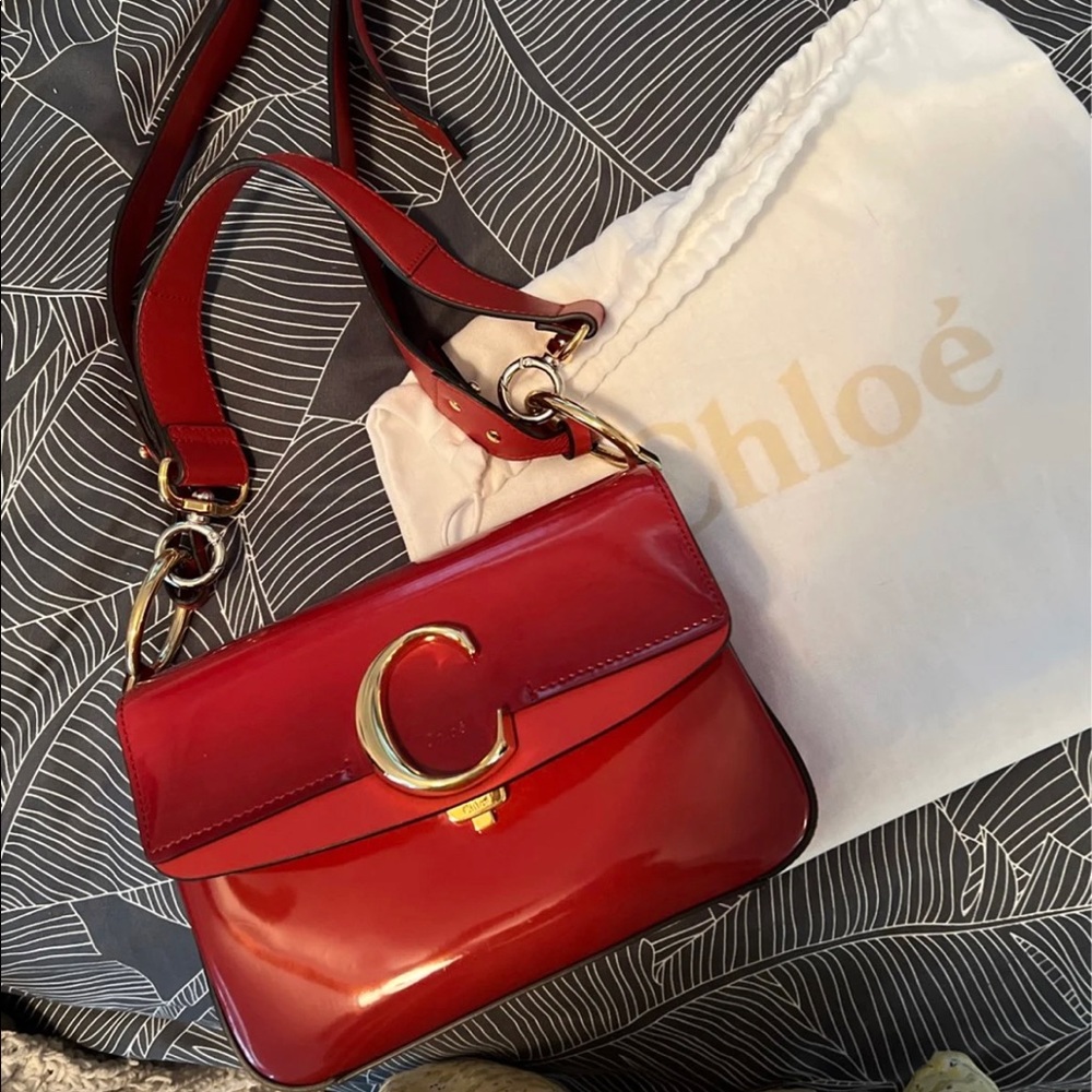 Chloe small double carry bag